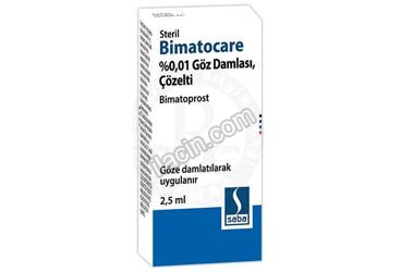 BIMATOCARE % 0.01 GOZ DAMLASI, COZELTI (2,5 ML) görseli