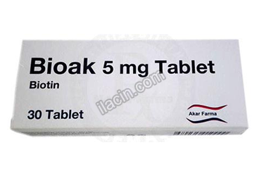 BIOAK 5 MG 30 TABLET görseli