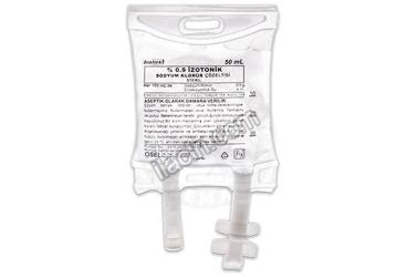 BIOFLEKS %0,9 IZOTONIK SODYUM KLORUR SOLUSYONU 50 ML (PVC TORBA) SETSIZ görseli