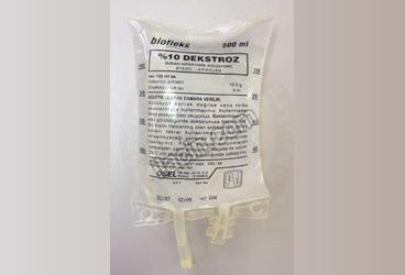 BIOFLEKS %10 DEKSTROZ SUDAKI HIPERTONIK SOL (PVC TORBA)500 ML SETSIZ görseli