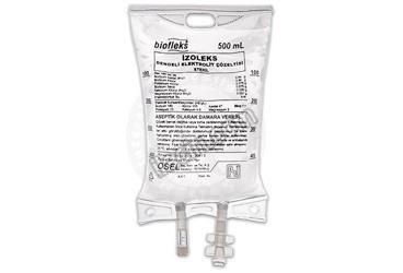 BIOFLEKS IZOLEKS DENGELI ELEKTROLIT SOL (PVC TORBA) 500 ML SETSIZ görseli