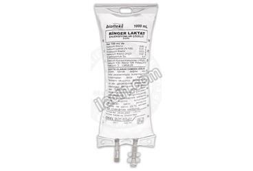 BIOFLEKS RINGER LAKTAT 1000 ML SOLUSYON SETSIZ görseli