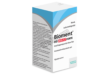BIOMENT BID FORTE 400/57 70 ML ORAL SUSPANSIYON görseli