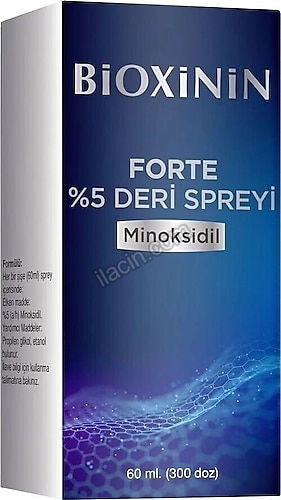 BIOXININ FORTE %5 DERI SPREYI 60 ML görseli