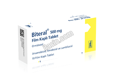 BITERAL 500 MG 3 VAJINAL TABLET görseli