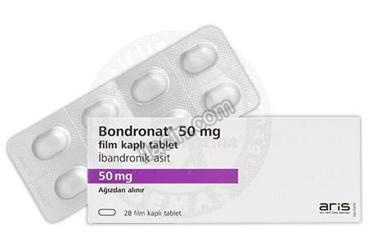 BONDRONAT 50 MG FILM KAPLI TABLET (28 FILM TABLET) görseli