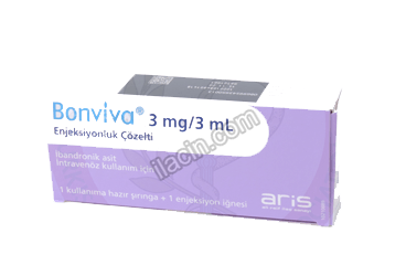 BONVIVA 3MG/3ML ENJEKSIYONLUK COZELTI (1 ADET) görseli