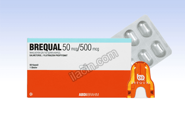 BREQUAL 50/500 MCG INHALASYON ICIN TOZ ICEREN 60 KAPSUL görseli