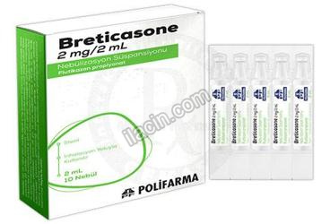 BRETICASONE 2 MG/2 ML NEBULIZASYON SUSPANSIYONU görseli