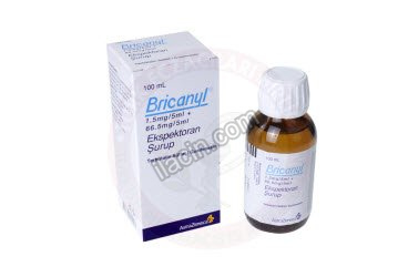 BRICANYL DUO 1,5 MG/5 ML + 66,5 MG/5 ML SURUP (100 ML) görseli