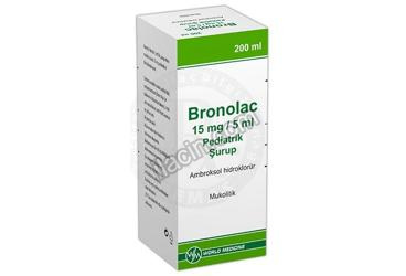 BRONOLAC 15 MG/5 ML PEDIATRIK ŞURUP (100ML) görseli