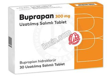 BUPRAPAN 300 MG UZATILMIS SALIMLI TABLET (30 TABLET) görseli