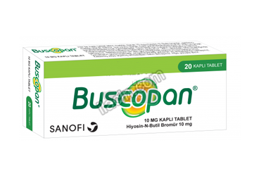 BUSCOPAN 10 MG KAPLI TABLET (20 TABLET) görseli