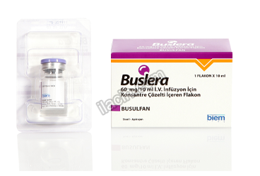 BUSLERA 60 MG/10 ML IV INFUZYON ICIN KONSANTRE COZELTI ICEREN 1 FLAKON görseli