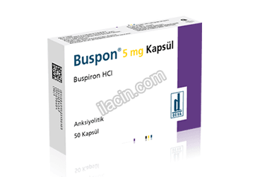 BUSPON 5 MG 50 KAPSUL görseli