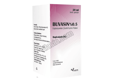 BUVASIN %0,5 ENJ.COZ. ICEREN FLAKON 1x20 ML FLAKON KUTU görseli