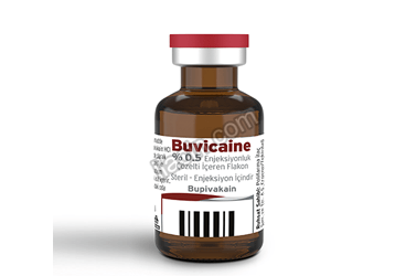 BUVICAINE %0,5 ENJEKSIYONLUK COZELTI ICEREN FLAKON görseli