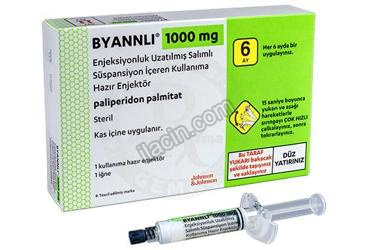 BYANNLI 1000 MG ENJEKSIYONLUK UZATILMIS SALIMLI SUSPANSIYON ICEREN KULLANIMA HAZIR ENJEKTOR (1 ADET) görseli