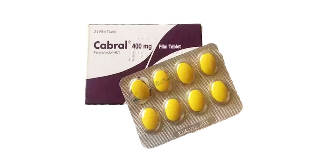 CABRAL 400 MG 24 FILM TABLET görseli