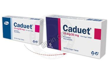 CADUET 10MG/20MG 30 FILM TABLET görseli