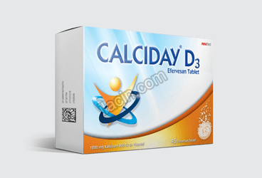 CALCIDAY D3 1200 MG/800 IU 45 EFERVESAN TABLET görseli