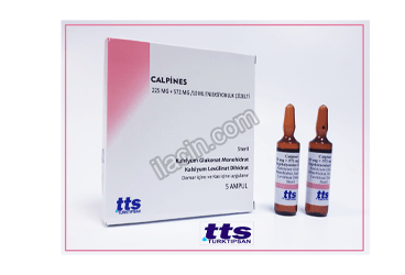 CALPINES 225 MG/ 10 ML+572 MG/10 ML ENJEKSIYONLUK COZELTI görseli