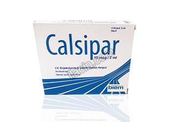 CALSIPAR 10 MCG/2 ML ENJEKSIYONLUK COZELTI ICEREN AMPUL (5 AMPUL) görseli