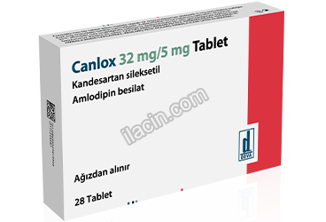 CANLOX 32 MG/5 MG TABLET (28 TABLET) görseli