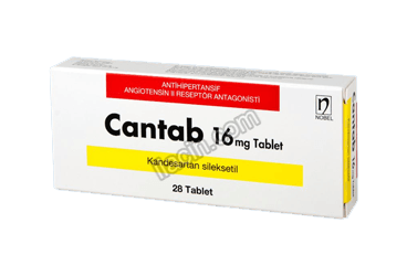 CANTAB 16 MG 28 TABLET görseli