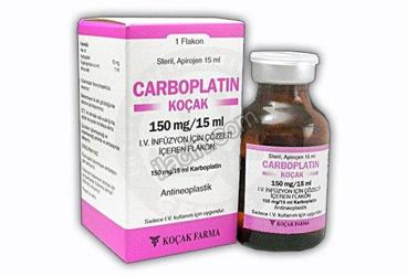 CARBOPLATIN-KOCAK 150 MG/15 ML IV INFUZYON ICIN SOLUSYON ICEREN FLAKON görseli
