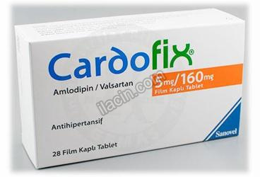 CARDOFIX 5 MG/160 MG 28 FILM KAPLI TABLET görseli