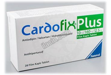 CARDOFIX PLUS 10/160/12,5 MG 28 FILM KAPLI TABLET görseli