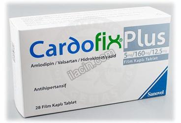 CARDOFIX PLUS 5/160/12,5 MG 28 FILM KAPLI TABLET görseli