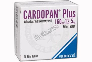CARDOPAN PLUS 160 /12,5 MG 28 FILM TABLET görseli
