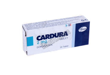 CARDURA 2 MG 20 TABLET görseli