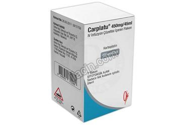 CARPLATU 450 MG/45 ML INFUZYON COZELTISI ICEREN FLAKON görseli
