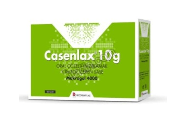 CASENLAX 10 G ORAL COZELTI HAZIRLAMAK ICIN TOZ ICEREN SASE (20 SASE) görseli