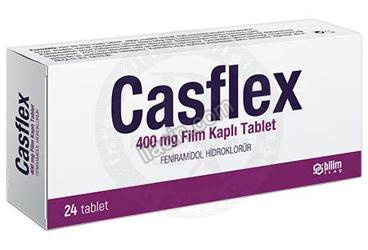 CASFLEX 400 MG FILM KAPLI TABLET (24 TABLET) görseli