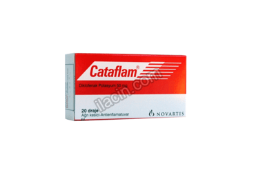 CATAFLAM 50 MG 20 DRAJE görseli