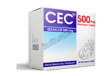 CEC 500 MG 20 EFERVESAN TABLET görseli