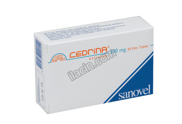 CEDRINA 300 MG 30 FILM TABLET görseli