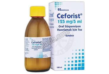 CEFORIST 125 MG/5 ML ORAL SUSPANSIYON HAZIRLAMAK ICIN TOZ (100 ML) görseli