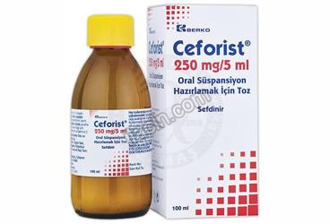 CEFORIST 250 MG /5 ML ORAL SUSPANSIYON HAZIRLAMAK ICIN TOZ (100 ML) görseli