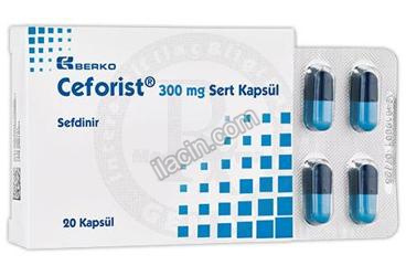 CEFORIST 300 MG SERT KAPSUL (20 KAPSUL) görseli