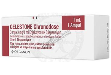 CELESTONE CHRONODOSE 3 MG + 3 MG /1 ML ENJEKSIYONLUK SUSPANSIYON görseli