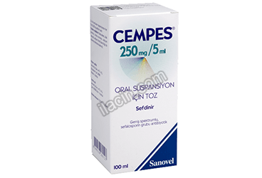 CEMPES 250 MG/5ML 100 ML ORAL SUSPANSIYON ICIN TOZ görseli
