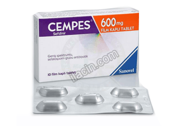 CEMPES 600 MG 10 FILM KAPLI TABLET görseli