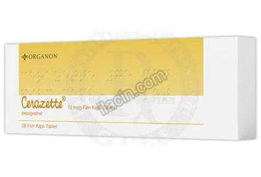 CERAZETTE 75 MCG FILM KAPLI TABLET (28 TABLET) görseli