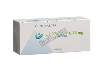 CERTICAN 0.75 MG 60 TABLET görseli