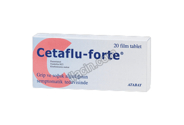 CETAFLU FORT 20 TABLET görseli